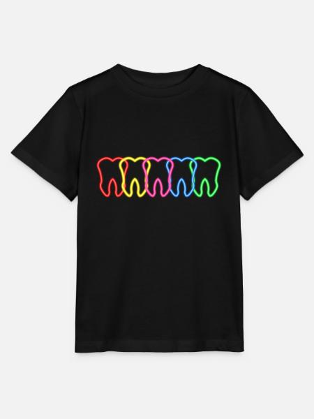 Dentiste dentiste dentiste docteur assistante dentaire - T-shirt bio MINI CREATOR Stanley/Stella Enfant - noir