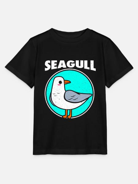 Möwe - Stanley/Stella Kinder T-Shirt MINI CREATOR - Schwarz