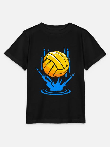 Wasserball - Stanley/Stella Kinder T-Shirt MINI CREATOR - Schwarz