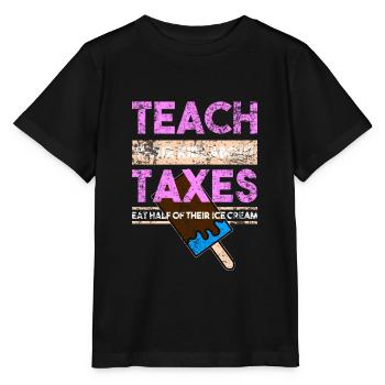 Capitalism children - Stanley/Stella MINI CREATOR Kids’ T-Shirt - black - Front - Mikhail (115cm)