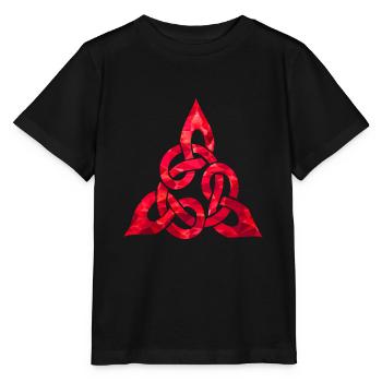 Celtic Knot - Stanley/Stella MINI CREATOR Kids’ T-Shirt - black - Front - Mikhail (115cm)