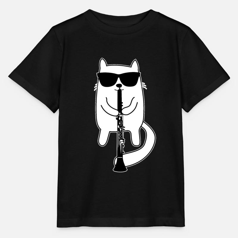 clarinette - T-shirt bio MINI CREATOR Stanley/Stella Enfant - noir