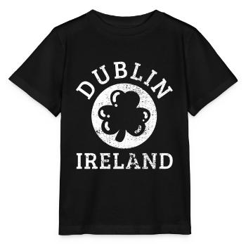 Dublin - T-shirt bio MINI CREATOR Stanley/Stella Enfant - noir - Devant - Mikhail (115cm)