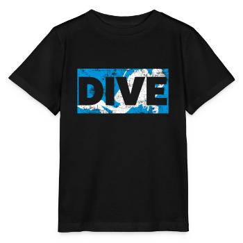 Diver - Stanley/Stella MINI CREATOR Kids’ T-Shirt - black - Front - Mikhail (115cm)
