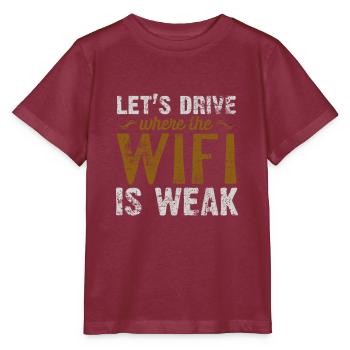 Outdoor - Stanley/Stella MINI CREATOR Kids’ T-Shirt - burgundy - Front - Kain (125cm)