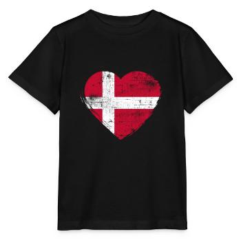 Coeur danois - T-shirt bio MINI CREATOR Stanley/Stella Enfant - noir - Devant - Mikhail (115cm)