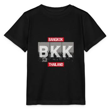Bangkok - Stanley/Stella MINI CREATOR Kids’ T-Shirt - black - Front - Mikhail (115cm)