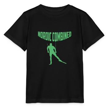 Combinaison nordique - T-shirt bio MINI CREATOR Stanley/Stella Enfant - noir - Devant - Mikhail (115cm)