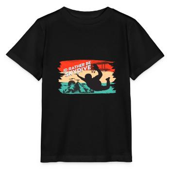 Skydive - Stanley/Stella MINI CREATOR Kids’ T-Shirt - black - Front - Mikhail (115cm)