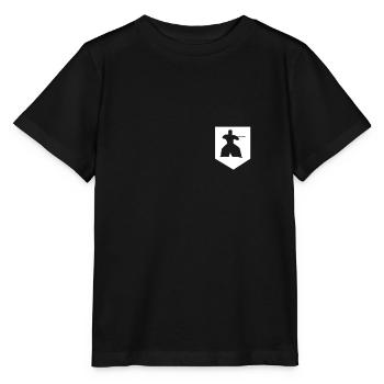 Cadeau de combat au sabre d'arts martiaux japonais Kendo - T-shirt bio MINI CREATOR Stanley/Stella Enfant - noir - Devant - Mikhail (115cm)