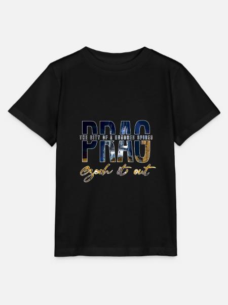 Prag - Stanley/Stella Kinder T-Shirt MINI CREATOR - Schwarz
