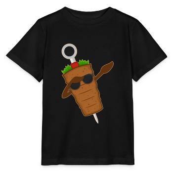 Doner Kebab - T-shirt bio MINI CREATOR Stanley/Stella Enfant - noir - Devant - Mikhail (115cm)