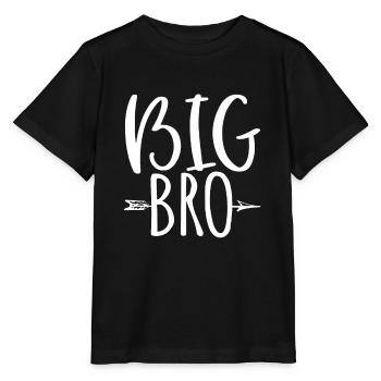 Big Bro Big Brother look de partenaire T-Shirt - T-shirt bio MINI CREATOR Stanley/Stella Enfant - noir - Devant - Mikhail (115cm)