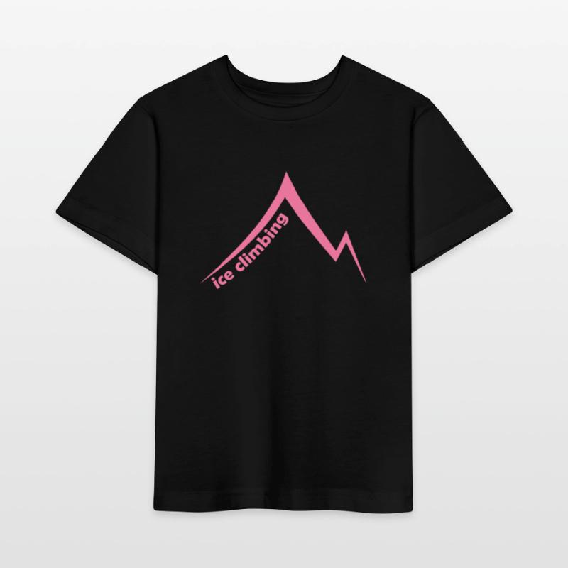 Eispickel Eisklettern Eiskletterer Eiswand Berg Stanley/Stella Kinder T-Shirt MINI CREATOR 