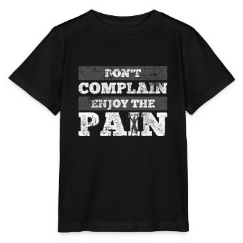 weight training - Stanley/Stella MINI CREATOR Kids’ T-Shirt - black - Front - Mikhail (115cm)