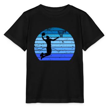 basketball - Stanley/Stella MINI CREATOR Kids’ T-Shirt - black - Front - Mikhail (115cm)