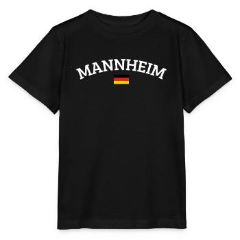 Mannheim - Stanley/Stella Kinder T-Shirt MINI CREATOR  - Schwarz - Vorne - Mikhail (115cm)
