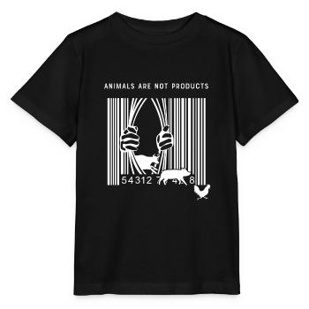Activiste du bien-être animal - T-shirt bio MINI CREATOR Stanley/Stella Enfant - noir - Devant - Mikhail (115cm)