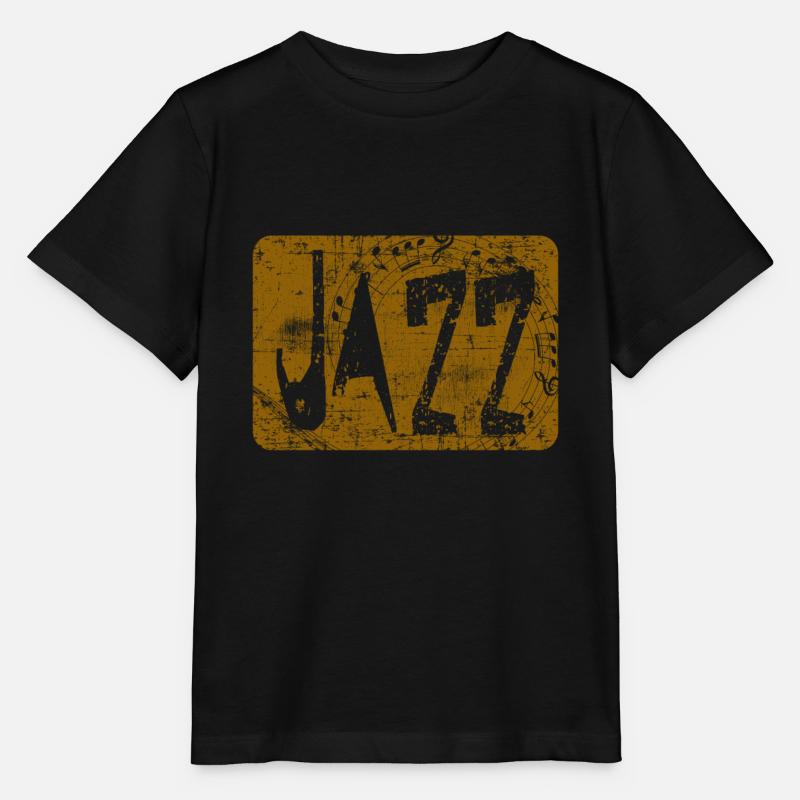 jazz - T-shirt bio MINI CREATOR Stanley/Stella Enfant - noir