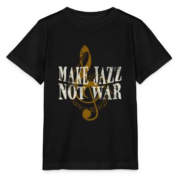 jazz - T-shirt bio MINI CREATOR Stanley/Stella Enfant - noir - Devant - Mikhail (115cm)