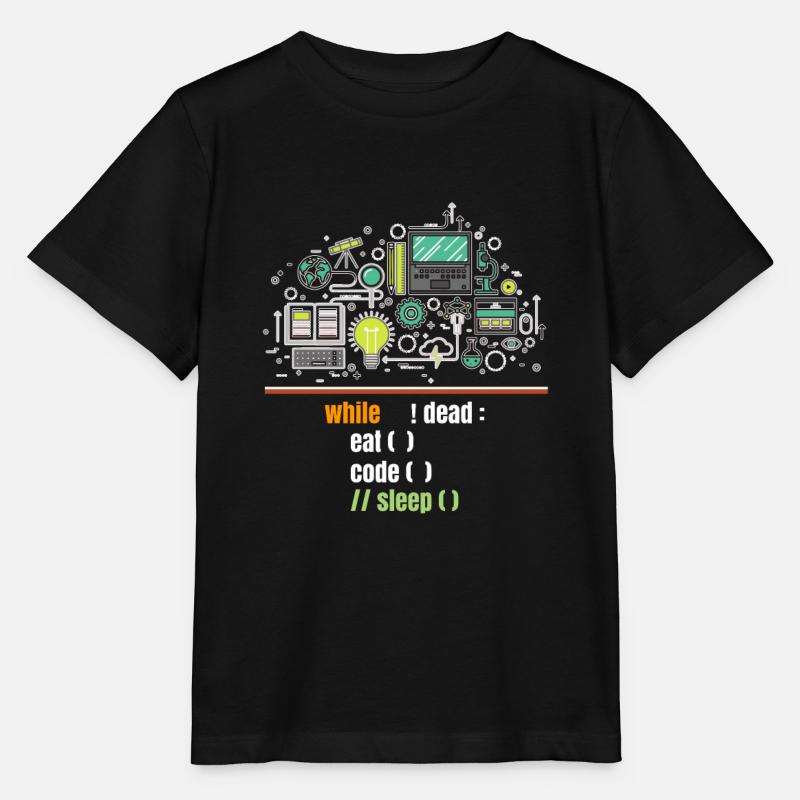 Programmierer - Stanley/Stella Kinder T-Shirt MINI CREATOR - Schwarz