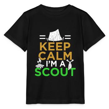 scout - T-shirt bio MINI CREATOR Stanley/Stella Enfant - noir - Devant - Mikhail (115cm)