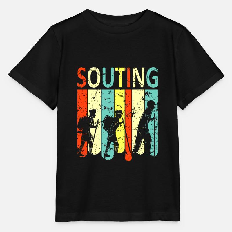 scout - T-shirt bio MINI CREATOR Stanley/Stella Enfant - noir