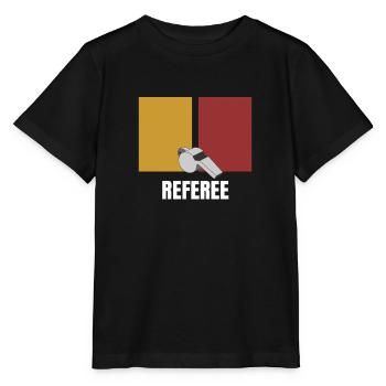 arbitre - T-shirt bio MINI CREATOR Stanley/Stella Enfant - noir - Devant - Mikhail (115cm)