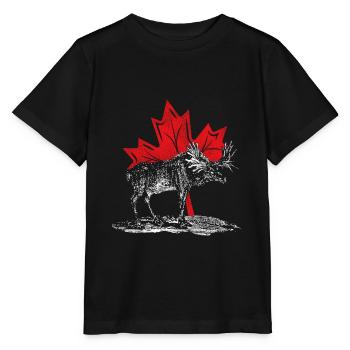 Canada - Stanley/Stella MINI CREATOR Kids’ T-Shirt - black - Front - Mikhail (115cm)