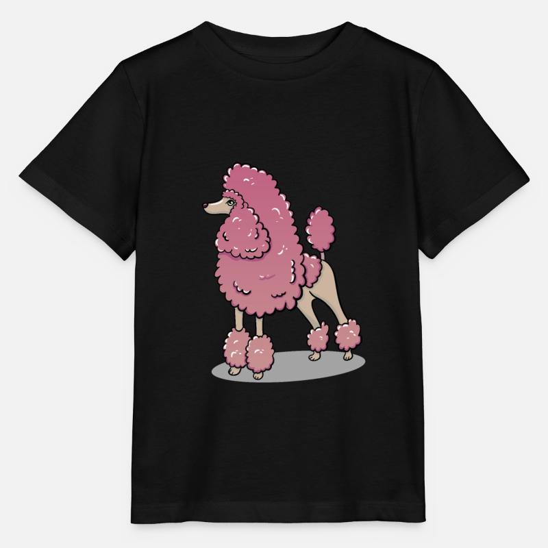 Caniche - T-shirt bio MINI CREATOR Stanley/Stella Enfant - noir