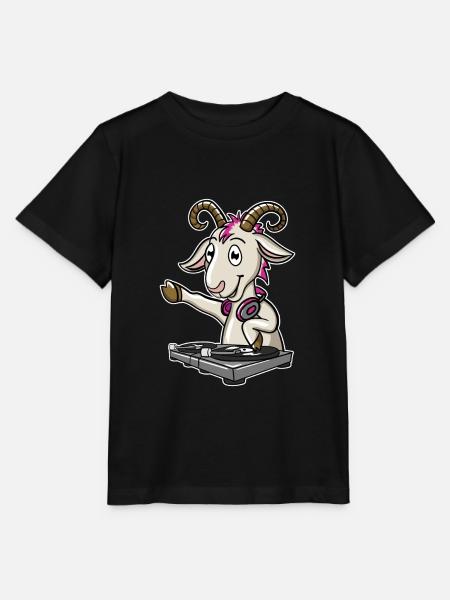 DJ Ziege - Stanley/Stella Kinder T-Shirt MINI CREATOR - Schwarz