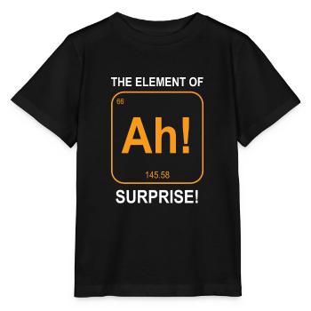 chimie - T-shirt bio MINI CREATOR Stanley/Stella Enfant - noir - Devant - Mikhail (115cm)