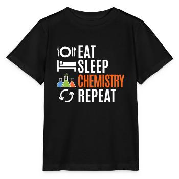 chemistry - Stanley/Stella MINI CREATOR Kids’ T-Shirt - black - Front - Mikhail (115cm)
