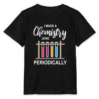 chemistry - Stanley/Stella MINI CREATOR Kids’ T-Shirt - black - Front - Mikhail (115cm)