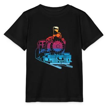 Train trains train modèle - T-shirt bio MINI CREATOR Stanley/Stella Enfant - noir - Devant - Mikhail (115cm)