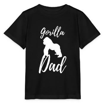 Gorilla - Stanley/Stella Kinder T-Shirt MINI CREATOR  - Schwarz - Vorne - Mikhail (115cm)