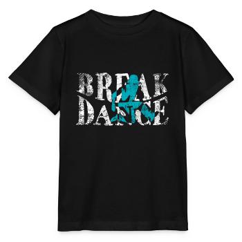 break dance - T-shirt bio MINI CREATOR Stanley/Stella Enfant - noir - Devant - Mikhail (115cm)