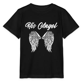 Partenariat avec Angel Angel Guardian Gift - T-shirt bio MINI CREATOR Stanley/Stella Enfant - noir - Devant - Mikhail (115cm)