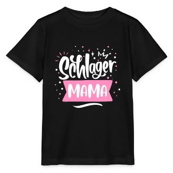 Schlager Mama - Stanley/Stella MINI CREATOR Kids’ T-Shirt - black - Front - Mikhail (115cm)