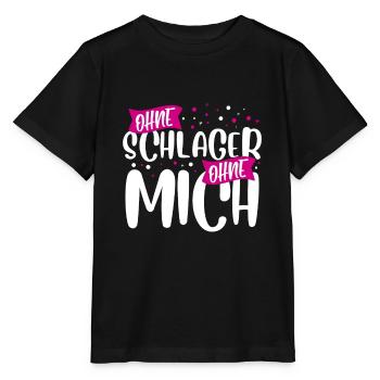 Schlager - Stanley/Stella Kinder T-Shirt MINI CREATOR  - Schwarz - Vorne - Mikhail (115cm)