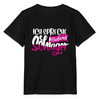 Schlager Schlagermusik - Stanley/Stella Kinder T-Shirt MINI CREATOR  - Schwarz - Vorne - Mikhail (115cm)