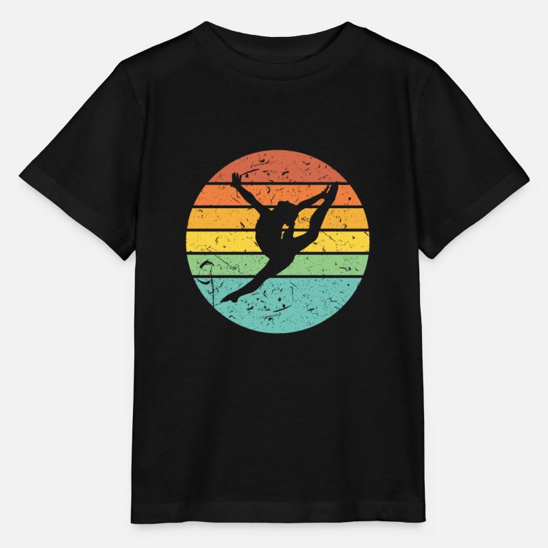 Turnen - Stanley/Stella Kinder T-Shirt MINI CREATOR - Schwarz