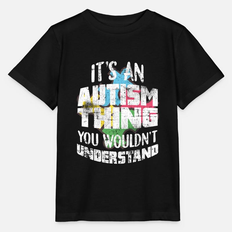 Autismus - Stanley/Stella Kinder T-Shirt MINI CREATOR  - Schwarz