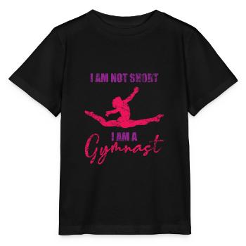 Gymnastique tailles - T-shirt bio MINI CREATOR Stanley/Stella Enfant - noir - Devant - Mikhail (115cm)