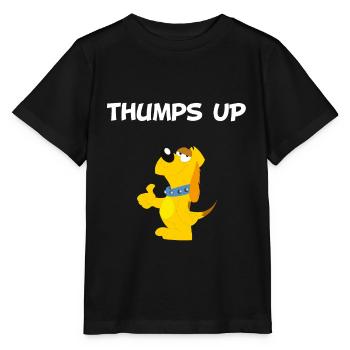 Thumps Up I Thumbs Up I chien je suis drôle - T-shirt bio MINI CREATOR Stanley/Stella Enfant - noir - Devant - Mikhail (115cm)