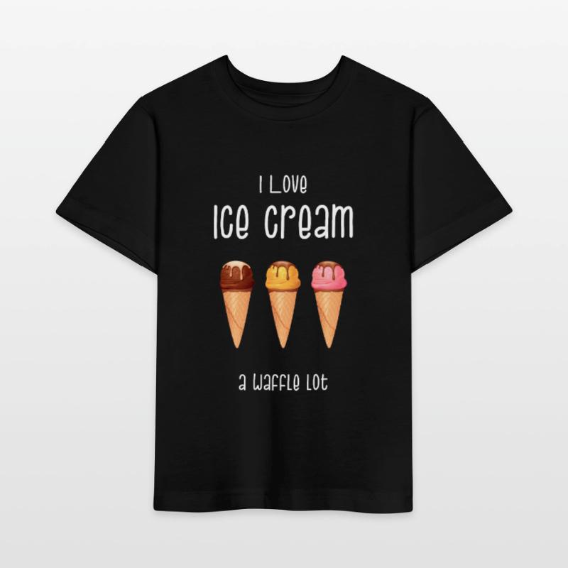 Eiscreme Eis Softeis Waffel Eisdiele Geschenk Stanley/Stella Kinder T-Shirt MINI CREATOR 