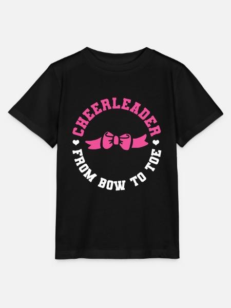 Cheerleading - Stanley/Stella Kinder T-Shirt MINI CREATOR - Schwarz