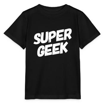 Geek - Stanley/Stella Kinder T-Shirt MINI CREATOR  - Schwarz - Vorne - Mikhail (115cm)