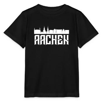 Aachen - Stanley/Stella Kinder T-Shirt MINI CREATOR  - Schwarz - Vorne - Mikhail (115cm)