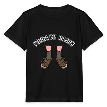 Forever Alman Deutschland Sandalen Socken lustig - Stanley/Stella Kinder T-Shirt MINI CREATOR  - Schwarz - Vorne - Mikhail (115cm)